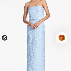 Sachin &Babi Sophia gown AND shrug Worn once, not altered and dry cleaned.